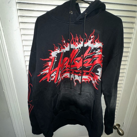 Hellstar Other - Black and Red Graphic Hoodie